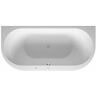 Duravit DARLING NEW VW bañera de hidromasaje 170 l 190x90 blanco, 2 respaldos Combi-Syst L