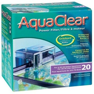 20 Filtro Mochila - Aquaclear 20 Filtro Mochila - Aquaclear