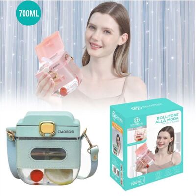 TRADE SHOP TRAESIO Trade Shop - Bolso De La Mochila De Bebidas De Agua 700ml Contenedor Portátil De Moda Tx-8431 - TRADE SHOP TRAESIO Trade Shop - Bolso De La Mochila De Bebidas De Agua 700ml Contenedor Portátil De Moda Tx-8431 -