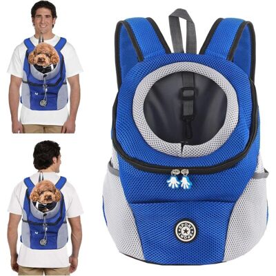 JALLERIA Mochila Para Perros, Transpirable, Ajustable, Con Base Impermeable, Correa De Hombro Acolchada, Mochila De Viaje Plegable Y Gancho De Seguridad. JALLERIA Mochila Para Perros, Transpirable, Ajustable, Con Base Impermeable, Correa De Hombro Acolchada, Mochila De Viaje Plegable Y Gancho De Seguridad.