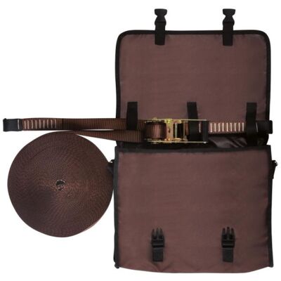 SEKURECO Linea De Vida Horizontal 20m Regulable Con Mochila 2 Usuarios SEKURECO Linea De Vida Horizontal 20m Regulable Con Mochila 2 Usuarios