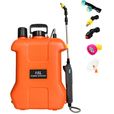 SIENTICE Pulverizador Eléctrico De Gran Capacidad (15 L), Pulverizador De Mochila A Batería Con 5 Boquillas Para Limpiar, Desinfectar Y Regar. SIENTICE Pulverizador Eléctrico De Gran Capacidad (15 L), Pulverizador De Mochila A Batería Con 5 Boquillas Para Limpiar, Desinfectar Y Regar.