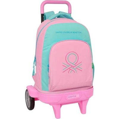 OEM Mochila Escolar Con Ruedas Benetton Dolce Multicolor 33 X 45 X 22 Cm OEM Mochila Escolar Con Ruedas Benetton Dolce Multicolor 33 X 45 X 22 Cm
