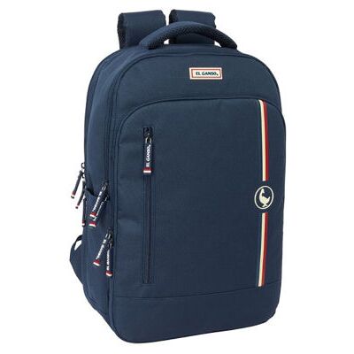 SAFTA Mochila Para Portátil Y Tablet Con Salida Usb El Ganso Eclipse Azul Marino SAFTA Mochila Para Portátil Y Tablet Con Salida Usb El Ganso Eclipse Azul Marino