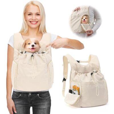 OEM Mochila Portamascotas Delantera Y Trasera - Malla Ventilada Con Ventanas Laterales - Ajustable - Para Senderismo Y Viajes - Hasta 6 Kg OEM Mochila Portamascotas Delantera Y Trasera - Malla Ventilada Con Ventanas Laterales - Ajustable - Para Senderismo Y Viajes - Hasta 6 Kg