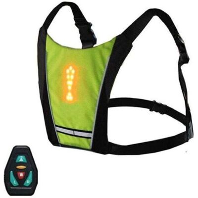 OEM Chaleco Reflectante Recargable Por Usb Para Ciclismo, Mochila Con Control Remoto Led Intermitente, Equipo De Seguridad Para Deportes Al Aire Libre Para Ciclismo, Correr, Caminar Y Trotar. OEM Chaleco Reflectante Recargable Por Usb Para Ciclismo, Mochila Con Control Remoto Led Intermitente, Equipo De Seguridad Para Deportes Al Aire Libre Para Ciclismo, Correr, Caminar Y Trotar.