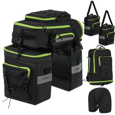 NORTHIX Waterproof 65l Bicycle Bag - 3-in-1 Pannier & Backpack NORTHIX Waterproof 65l Bicycle Bag - 3-in-1 Pannier & Backpack
