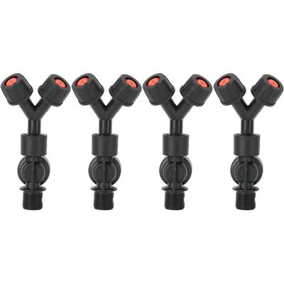OEM 4 Cabezales De Pulverización Dobles Antigoteo, Accesorios Para Pulverizador Agrícola Eléctrico De Mochila. OEM 4 Cabezales De Pulverización Dobles Antigoteo, Accesorios Para Pulverizador Agrícola Eléctrico De Mochila.