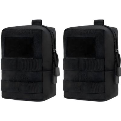 OEM Riñonera Multifuncional — Convertible En Mochila — Ideal Para Senderismo, Caza, Acampada Y Entrenamiento — Pack De 2 OEM Riñonera Multifuncional — Convertible En Mochila — Ideal Para Senderismo, Caza, Acampada Y Entrenamiento — Pack De 2