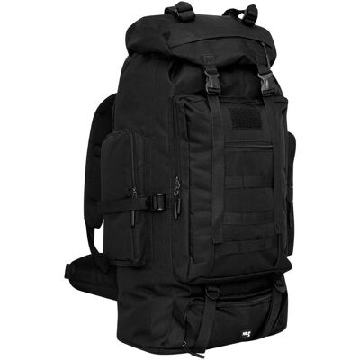 NORTHIX Mochila Táctica, 100l, Negra NORTHIX Mochila Táctica, 100l, Negra