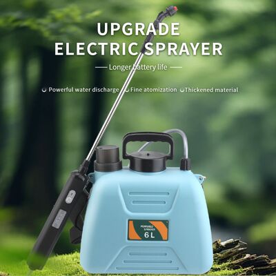 OEM Pulverizador Eléctrico Recargable De 6 Litros Con Mochila Para Jardín Y Agricultura. OEM Pulverizador Eléctrico Recargable De 6 Litros Con Mochila Para Jardín Y Agricultura.
