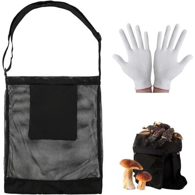 LARGEIGHT Bolsa Para Recolectar Hongos, Mochila Plegable, Mochila Para Recolectar Hongos, Bolsa Para Recolectar Frutas, Bolsa De Malla Transpirable Con Gran Capacidad Para Bricolaje En LARGEIGHT Bolsa Para Recolectar Hongos, Mochila Plegable, Mochila Para Recolectar Hongos, Bolsa Para Recolectar Frutas, Bolsa De Malla Transpirable Con Gran Capacidad Para Bricolaje En
