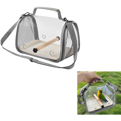 OEM Mochila Para Pájaros, Bolsa De Viaje Portátil Para Pájaros, Mochila Transparente Pájaros, Mochila Panorámica Transpirable Pájaros, Plegable, Gris OEM Mochila Para Pájaros, Bolsa De Viaje Portátil Para Pájaros, Mochila Transparente Pájaros, Mochila Panorámica Transpirable Pájaros, Plegable, Gris