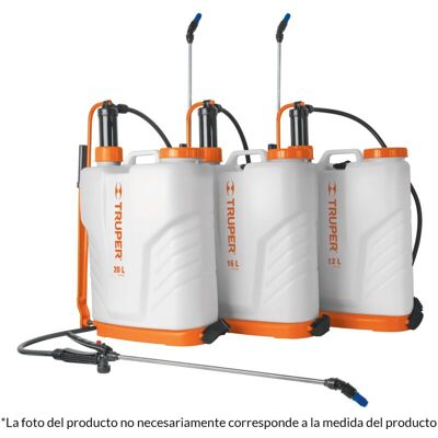TRUPER Pulverizador Manual De Mochila - 12 L TRUPER Pulverizador Manual De Mochila - 12 L