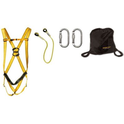 Equipo Anticaídas Con Dos Mosquetones Y Cuerda Safetop Cuerda 1m Sin Mochila Equipo Anticaídas Con Dos Mosquetones Y Cuerda Safetop Cuerda 1m Sin Mochila