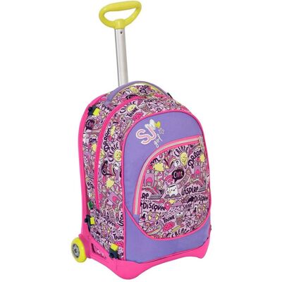TRADE SHOP TRAESIO Trade Shop - Mochila Escolar Boys Trolley 3in1 Jack Sj Con La Rosa De La Carretilla Removible - TRADE SHOP TRAESIO Trade Shop - Mochila Escolar Boys Trolley 3in1 Jack Sj Con La Rosa De La Carretilla Removible -