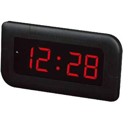 OEM 6696-0 Reloj Con Pantalla Led En Red, Negro, 157x300x27 Mm OEM 6696-0 Reloj Con Pantalla Led En Red, Negro, 157x300x27 Mm