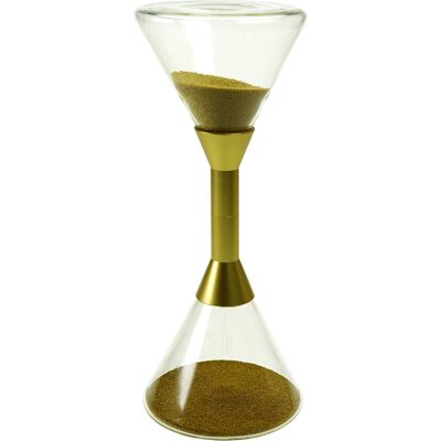 Signes Grimalt - Reloj Arena Regalo Reloj De Arena 5min Complementos Natura Amarillo 11x11x25cm 32523 Signes Grimalt - Reloj Arena Regalo Reloj De Arena 5min Complementos Natura Amarillo 11x11x25cm 32523