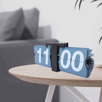 OEM Reloj De Estilo Retro Fabricado En Pvc Y Acero Inoxidable Con Esfera Mecánica Automática Para La Oficina – Negro Y Azul OEM Reloj De Estilo Retro Fabricado En Pvc Y Acero Inoxidable Con Esfera Mecánica Automática Para La Oficina – Negro Y Azul