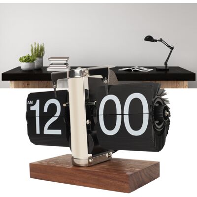 OEM Reloj Plegable Automático De Estilo Retro – Material: Negro Y Acero Inoxidable – Tamaño De Mesa OEM Reloj Plegable Automático De Estilo Retro – Material: Negro Y Acero Inoxidable – Tamaño De Mesa