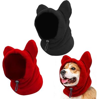 OEM Pack De 2 Gorros Para Perros,bufandas Para Perros,bufandas Para Perros,gorros De Invierno Gruesos Para Perros Pequeños,negro Térmico + Rojo-m OEM Pack De 2 Gorros Para Perros,bufandas Para Perros,bufandas Para Perros,gorros De Invierno Gruesos Para Perros Pequeños,negro Térmico + Rojo-m