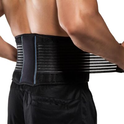 OEM Cinturón Lumbar Para Hombre Y Mujer – Soporte Lumbar Con Correas Ajustables – Alivio Del Dolor De Espalda, Ciática Y Hernias Discales (h 85-95 Cm) OEM Cinturón Lumbar Para Hombre Y Mujer – Soporte Lumbar Con Correas Ajustables – Alivio Del Dolor De Espalda, Ciática Y Hernias Discales (h 85-95 Cm)