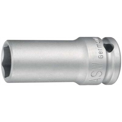 ASW Manguito de choque - Modelo largo 3/4'' - Acero resistente ASW Manguito de choque - Modelo largo 3/4'' - Acero resistente