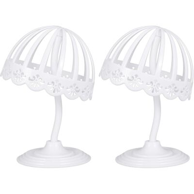 OEM Soporte Ajustable De Plástico Elástico Para Sombreros Y Gorras (2 Piezas) - Soporte Para Pelucas Y Gorros Con Marco Hueco Para Mesa, Hogar Y Tienda. OEM Soporte Ajustable De Plástico Elástico Para Sombreros Y Gorras (2 Piezas) - Soporte Para Pelucas Y Gorros Con Marco Hueco Para Mesa, Hogar Y Tienda.
