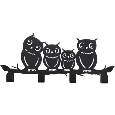 OEM Teclado,gancho Para Llaves Con Cuatro Diseños De Búhos Adorables,soporte Para Llaves Con 4 Ganchos,moderno Llavero De Metal Para Cocina,negro OEM Teclado,gancho Para Llaves Con Cuatro Diseños De Búhos Adorables,soporte Para Llaves Con 4 Ganchos,moderno Llavero De Metal Para Cocina,negro
