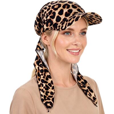 OEM Pañuelo Para La Cabeza De Mujer — Con Visera — Preanudado — Gorra Ligera OEM Pañuelo Para La Cabeza De Mujer — Con Visera — Preanudado — Gorra Ligera