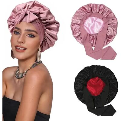 OEM Conjunto De Gorro De Dormir De Seda De Dos Piezas, Reversible, Se Puede Dar La Vuelta, Se Puede Usar Como Gorro Para El Cabello, Gorro Para Dormir O Cubrecabezas. OEM Conjunto De Gorro De Dormir De Seda De Dos Piezas, Reversible, Se Puede Dar La Vuelta, Se Puede Usar Como Gorro Para El Cabello, Gorro Para Dormir O Cubrecabezas.