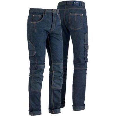 Industrial Starter - Pantalon Issa Stretch Jeans Miner Reforzado Talla S-xxl Talla L Industrial Starter - Pantalon Issa Stretch Jeans Miner Reforzado Talla S-xxl Talla L