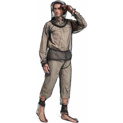 OEM Traje De Apicultura Antimosquitos, Ultraligero, De Malla, Con Capucha Y Abrigo, Ropa Protectora Para Hombres Y Mujeres, Tallas L Y Xl. OEM Traje De Apicultura Antimosquitos, Ultraligero, De Malla, Con Capucha Y Abrigo, Ropa Protectora Para Hombres Y Mujeres, Tallas L Y Xl.