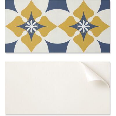 OEM Panel De Vinilo Autoadhesivo Con Estampado Floral Simétrico De 120x60 Cm. OEM Panel De Vinilo Autoadhesivo Con Estampado Floral Simétrico De 120x60 Cm.