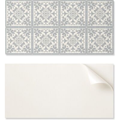 OEM Panel Decorativo Autoadhesivo De Vinilo De 120x60 Cm Con Estampado Floral Sobre Azulejos. OEM Panel Decorativo Autoadhesivo De Vinilo De 120x60 Cm Con Estampado Floral Sobre Azulejos.