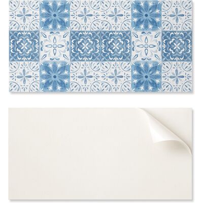OEM Panel De Vinilo Autoadhesivo Con Estampado Floral Tipo Azulejo, 120x60 Cm. OEM Panel De Vinilo Autoadhesivo Con Estampado Floral Tipo Azulejo, 120x60 Cm.