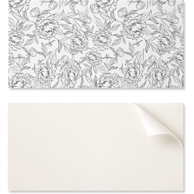 OEM Panel De Vinilo Autoadhesivo Para Habitación De Adolescente, 100x50 Cm, Estampado Floral Con Hojas. OEM Panel De Vinilo Autoadhesivo Para Habitación De Adolescente, 100x50 Cm, Estampado Floral Con Hojas.