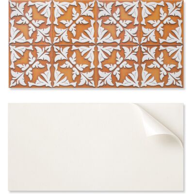 OEM Panel Decorativo De Vinilo Autoadhesivo Para Pared, 120x60 Cm, Con Estampado De Plantas Sobre Azulejos. OEM Panel Decorativo De Vinilo Autoadhesivo Para Pared, 120x60 Cm, Con Estampado De Plantas Sobre Azulejos.