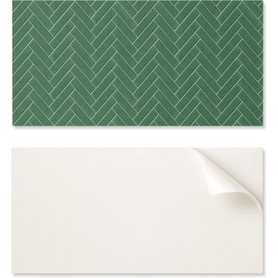 OEM Panel Autoadhesivo Estampado - Perfecto Para La Cocina 120x60 Cm Diseño De Espiga En Azulejos OEM Panel Autoadhesivo Estampado - Perfecto Para La Cocina 120x60 Cm Diseño De Espiga En Azulejos