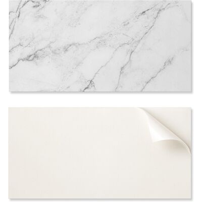 OEM Panel De Vinilo Autoadhesivo Decorativo Con Estampado De Mármol Blanco Elegante De 120x60 Cm (120x60 Cm). OEM Panel De Vinilo Autoadhesivo Decorativo Con Estampado De Mármol Blanco Elegante De 120x60 Cm (120x60 Cm).