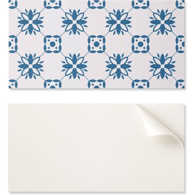 OEM Panel Autoadhesivo Estampado - Perfecto Para La Cocina 100x50 Cm Diseño Floral Con Hojas OEM Panel Autoadhesivo Estampado - Perfecto Para La Cocina 100x50 Cm Diseño Floral Con Hojas
