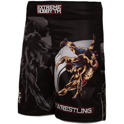 OEM Pantalones Cortos De Lucha Libre Para Niños Grappling 140 Negros OEM Pantalones Cortos De Lucha Libre Para Niños Grappling 140 Negros