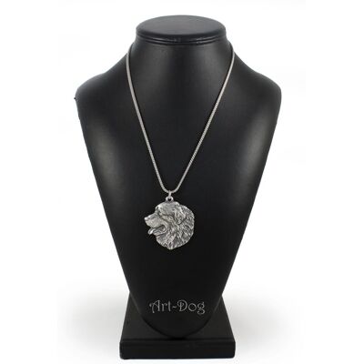 OEM Perro De Montaña Bernés I - Collar Para Perro, Colgante De Perro En Una Cadena De Plata, Joyería Única De Art-dog OEM Perro De Montaña Bernés I - Collar Para Perro, Colgante De Perro En Una Cadena De Plata, Joyería Única De Art-dog