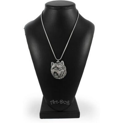 OEM Cairn Terrier - Collar Para Perro, Colgante Para Perro En Una Cadena De Plata, Joyería Única De Art-dog OEM Cairn Terrier - Collar Para Perro, Colgante Para Perro En Una Cadena De Plata, Joyería Única De Art-dog
