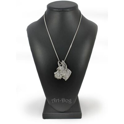 OEM Gran Danés I - Collar Para Perro, Colgante De Perro En Una Cadena De Plata, Joyería Única De Art-dog OEM Gran Danés I - Collar Para Perro, Colgante De Perro En Una Cadena De Plata, Joyería Única De Art-dog