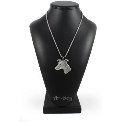 OEM Whippet, Galgo Inglés - Collar Para Perro, Colgante De Perro En Una Cadena De Plata, Joyería Única De Art-dog OEM Whippet, Galgo Inglés - Collar Para Perro, Colgante De Perro En Una Cadena De Plata, Joyería Única De Art-dog