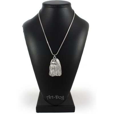 OEM Shih Tzu, Shi Tsu, Shi-tzu, Szi-cu, Szitzu I - Collar Para Perro, Colgante De Perro En Una Cadena De Plata, Joyería Única De Art-dog OEM Shih Tzu, Shi Tsu, Shi-tzu, Szi-cu, Szitzu I - Collar Para Perro, Colgante De Perro En Una Cadena De Plata, Joyería Única De Art-dog