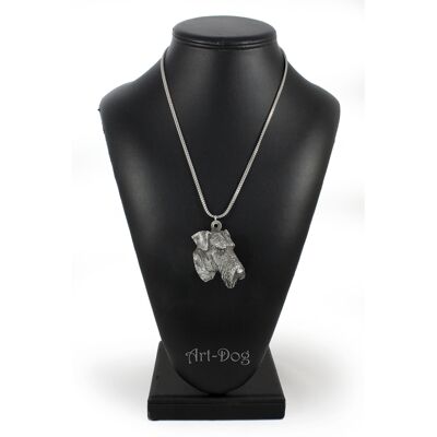 OEM Airedale Terrier, Waterside Terrier: Collar Para Perro, Colgante Para Perro En Cadena De Plata, Joyería Única De Art-dog OEM Airedale Terrier, Waterside Terrier: Collar Para Perro, Colgante Para Perro En Cadena De Plata, Joyería Única De Art-dog