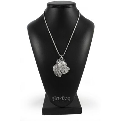 OEM Presa Canario, Perro De Las Islas Canarias - Collar Con Colgante De Perro En Cadena De Plata, Joyería Única De Art-dog OEM Presa Canario, Perro De Las Islas Canarias - Collar Con Colgante De Perro En Cadena De Plata, Joyería Única De Art-dog