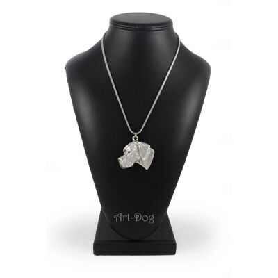 OEM Pointer I - Collar Para Perro, Colgante De Perro En Una Cadena De Plata, Joyería Única De Art-dog OEM Pointer I - Collar Para Perro, Colgante De Perro En Una Cadena De Plata, Joyería Única De Art-dog